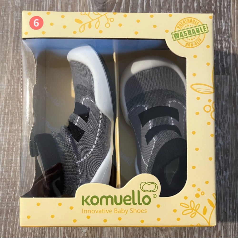 NEW Komuello Baby/Toddler First Walk Sock Shoes